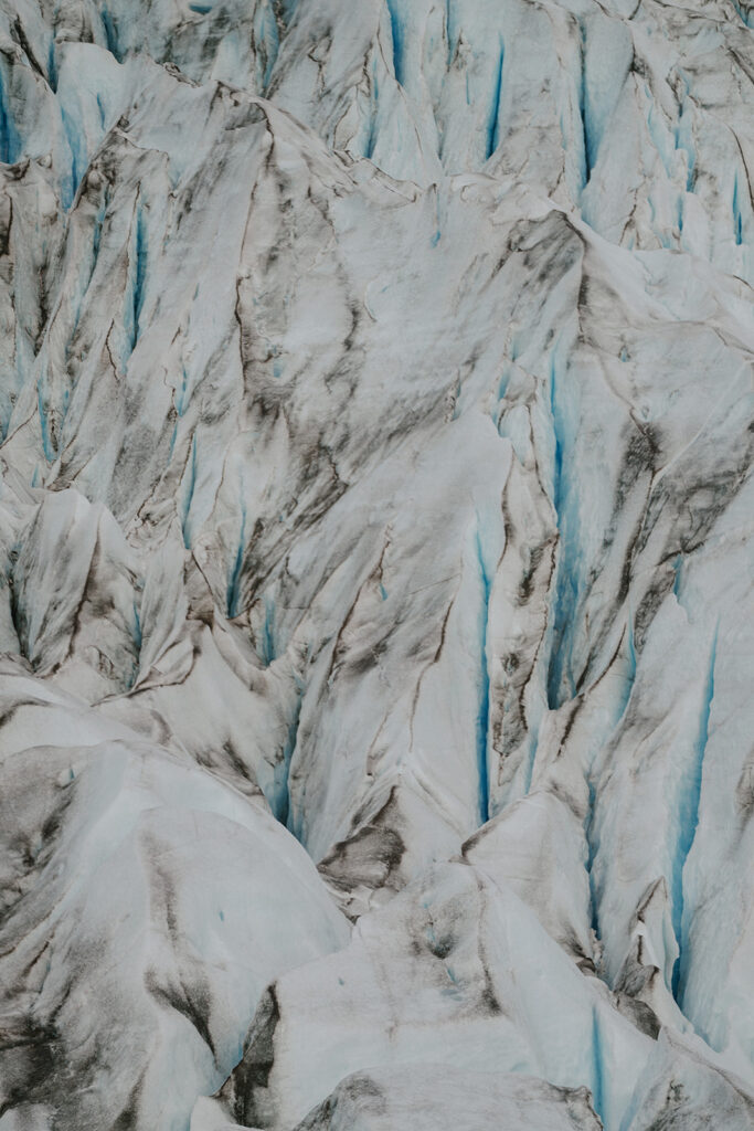 Knik Glacier in Alaksa