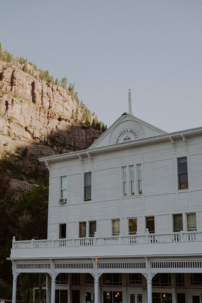 Western Hotel in Ouray, Colorado