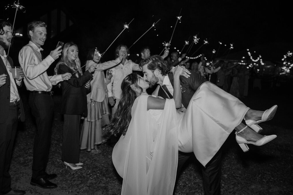 Sparkler send-off
