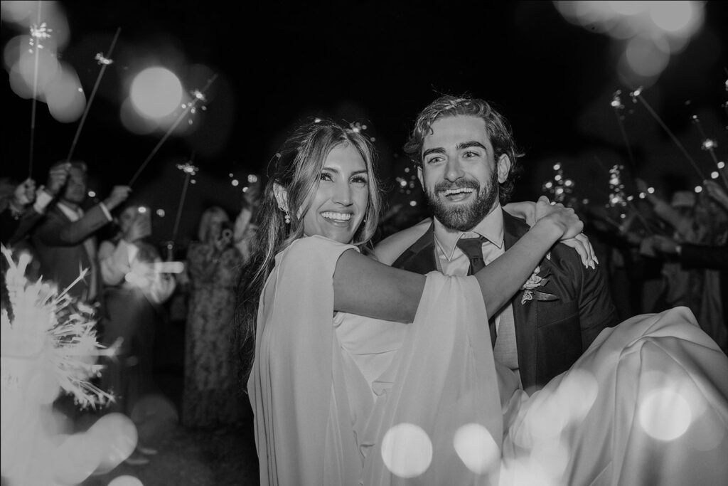Sparkler send-off