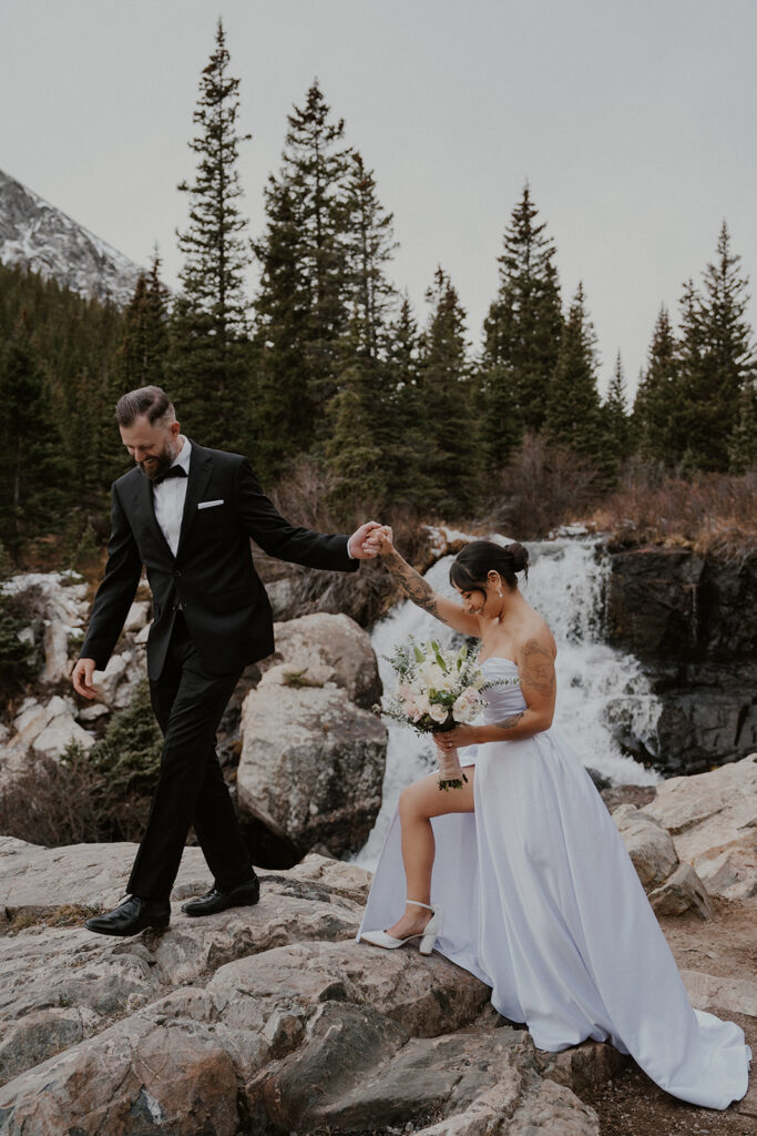 Blue Lakes elopement