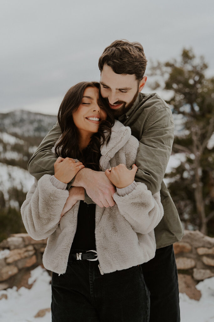 Colorado winter proposal in Breckenridge