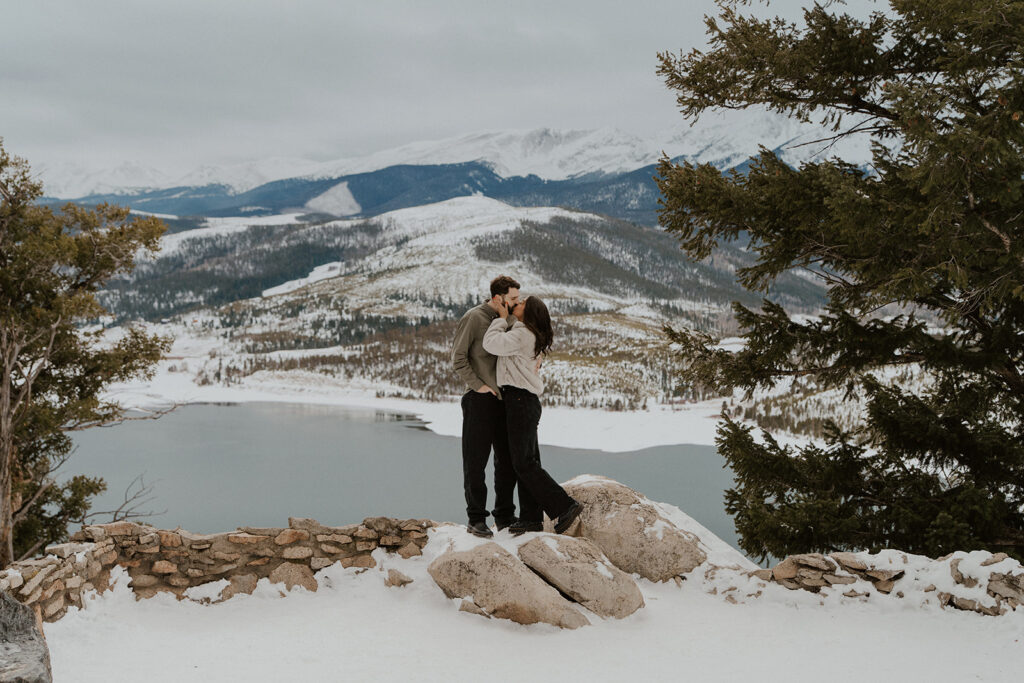 Colorado winter proposal in Breckenridge