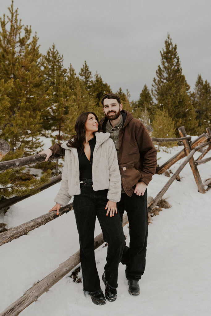 Colorado winter proposal in Breckenridge
