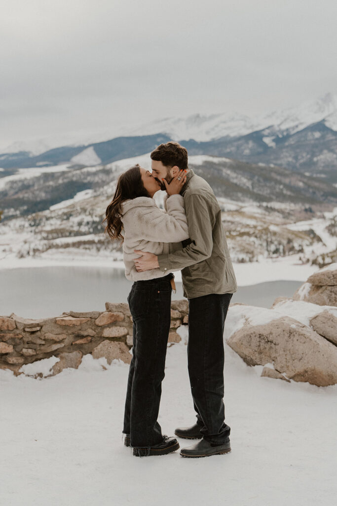 Colorado winter proposal in Breckenridge