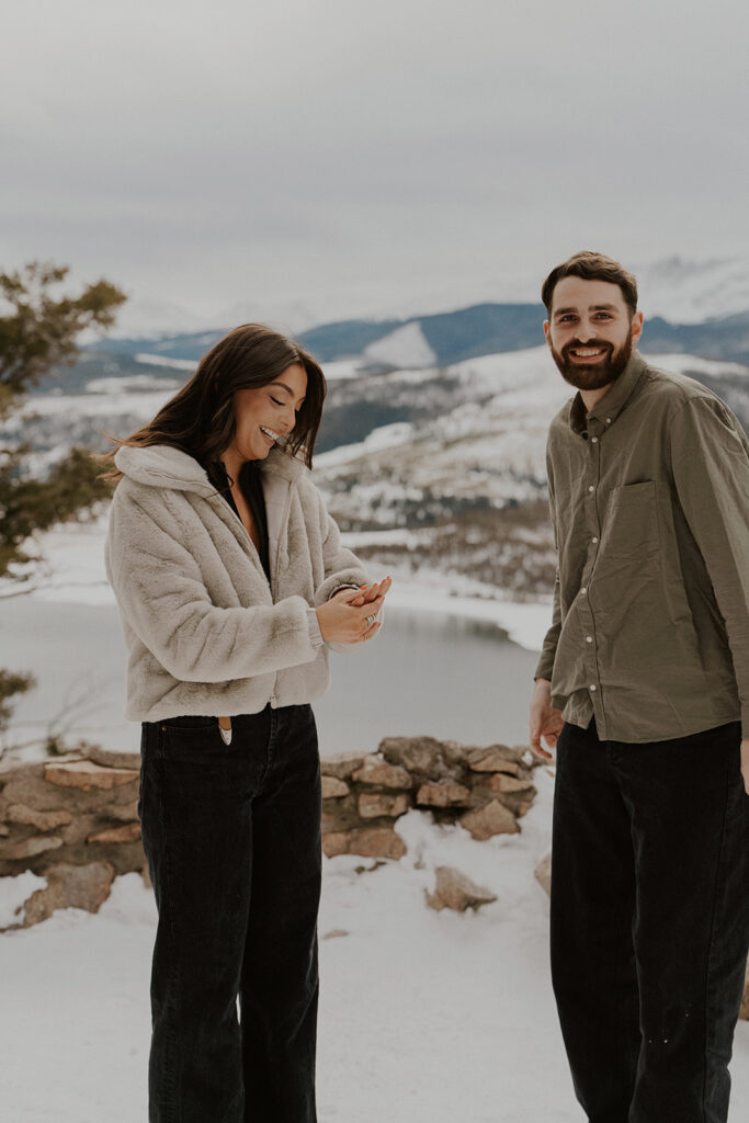 A Snowy Sapphire Point Overlook Proposal