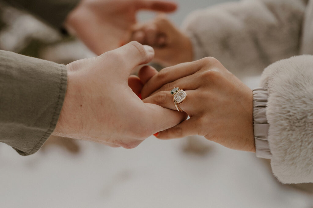 Colorado winter proposal in Breckenridge