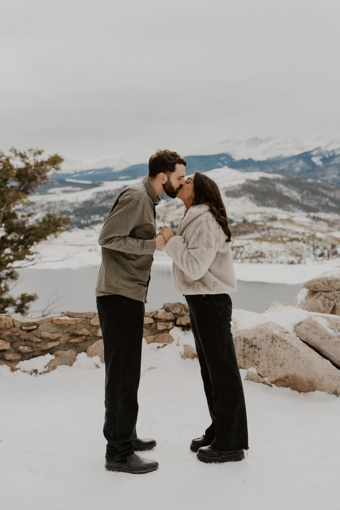 Colorado winter proposal in Breckenridge