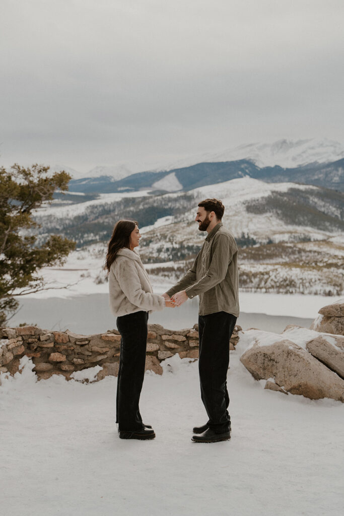 A Snowy Sapphire Point Overlook Proposal