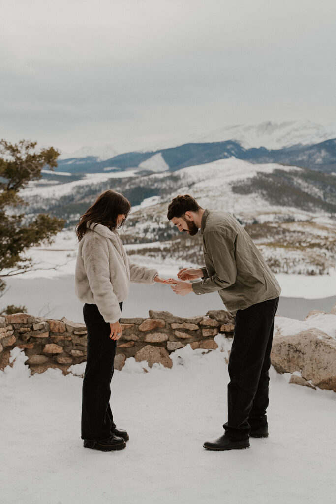 A Snowy Sapphire Point Overlook Proposal