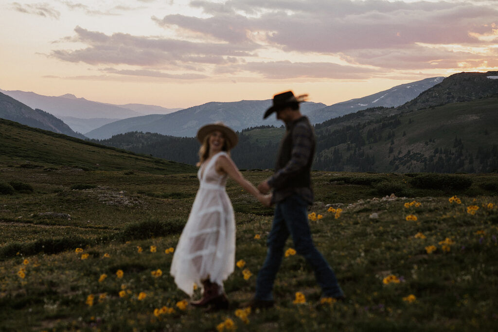 Wildflower season in Aspen at Independence Pass
