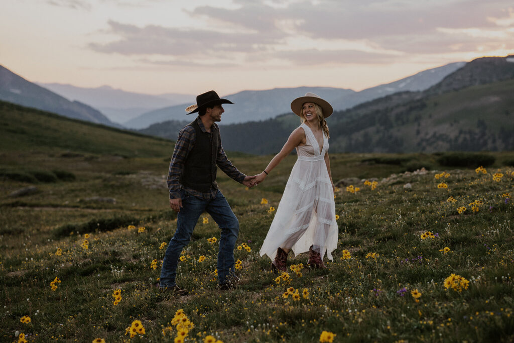 Wildflower season in Aspen at Independence Pass
