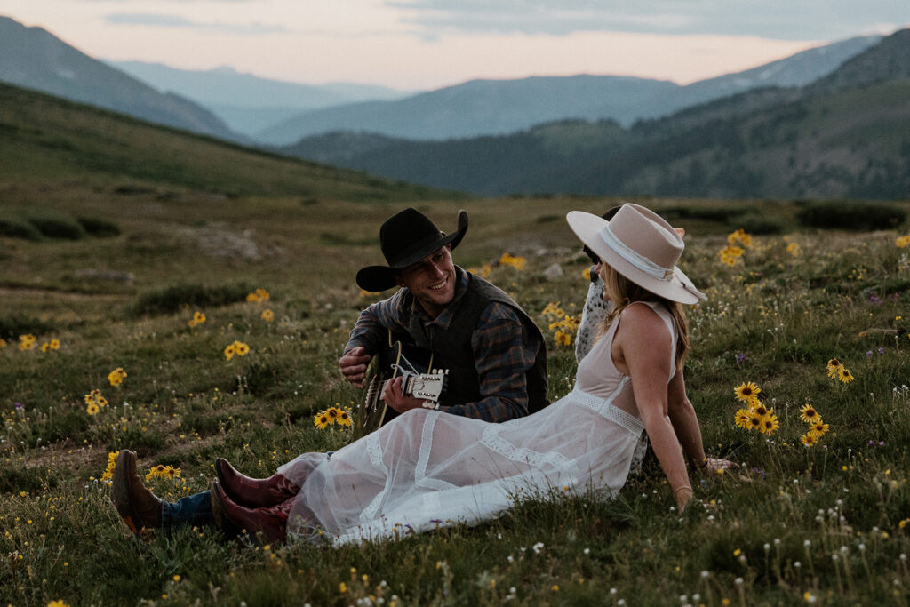 Wildflower season in Aspen at Independence Pass