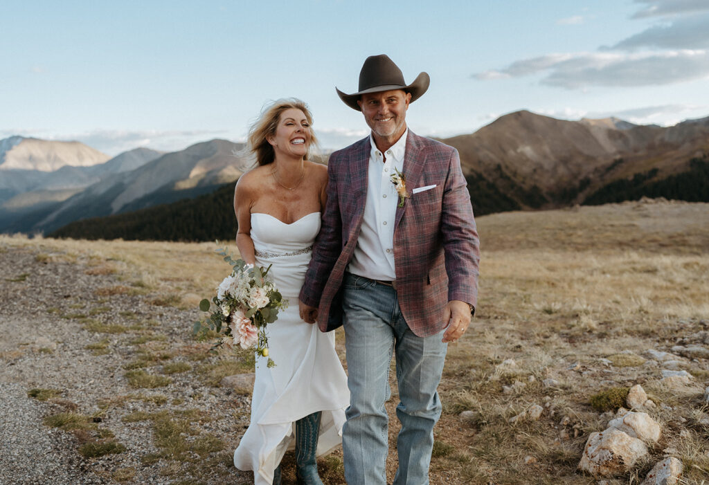 Aspen, Colorado elopement on Independence Pass