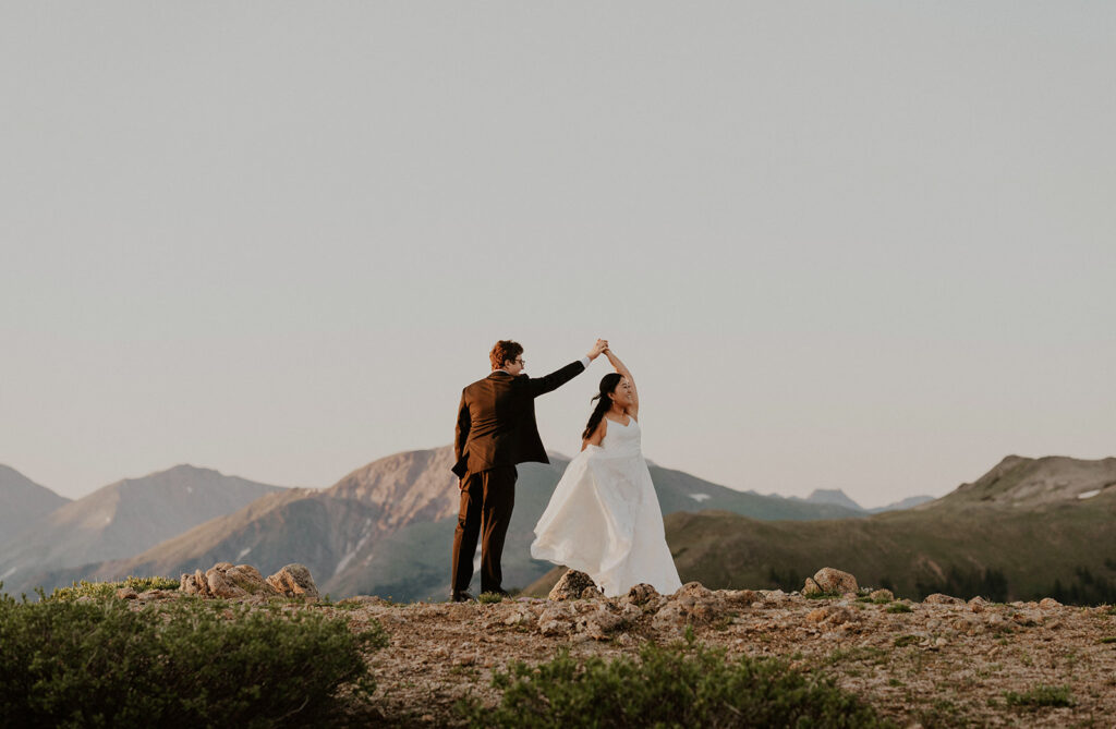 Aspen, Colorado elopement on Independence Pass