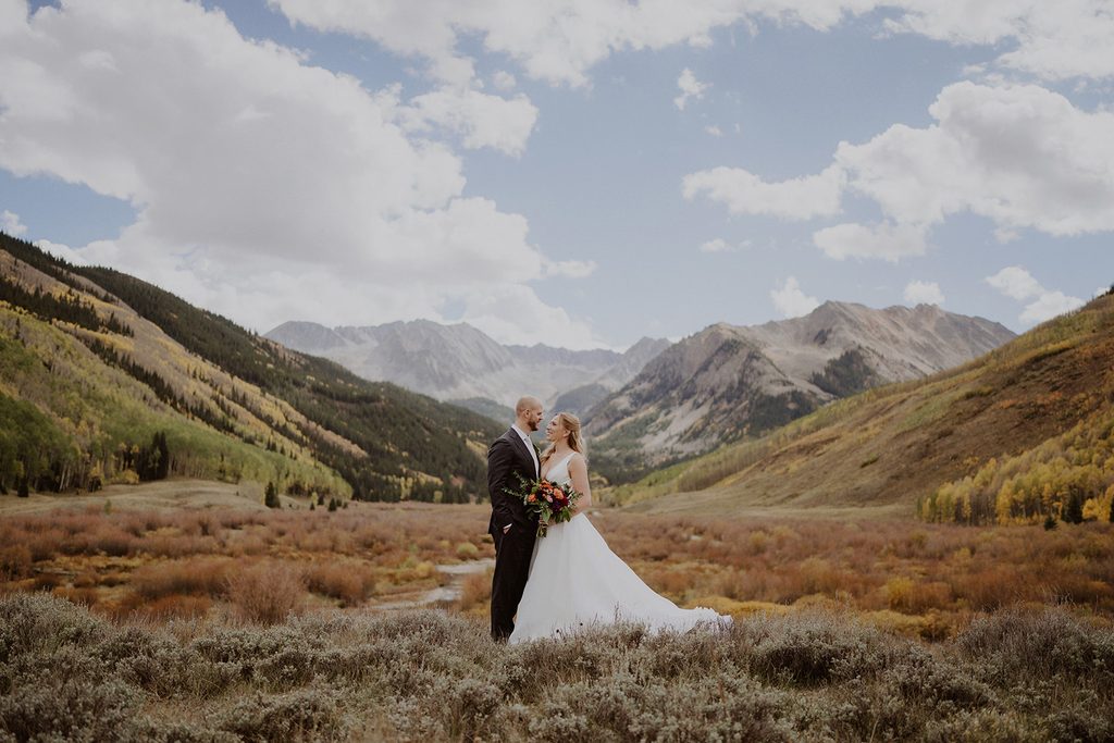 Aspen, Colorado elopement in the fall
