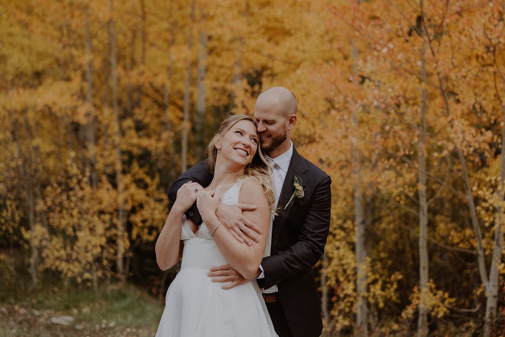 Aspen, Colorado elopement in the fall