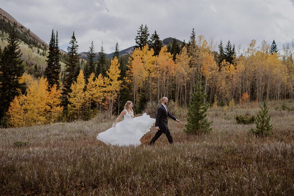 Aspen, Colorado elopement in the fall
