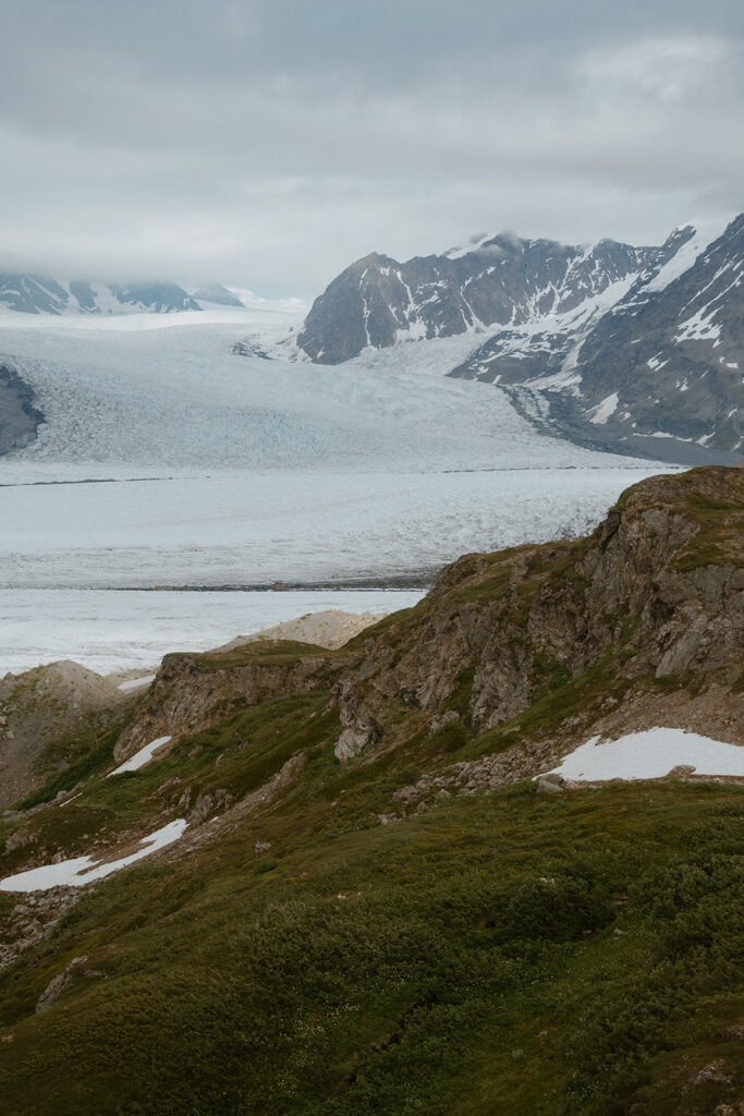 Knik Glacier in Alaska