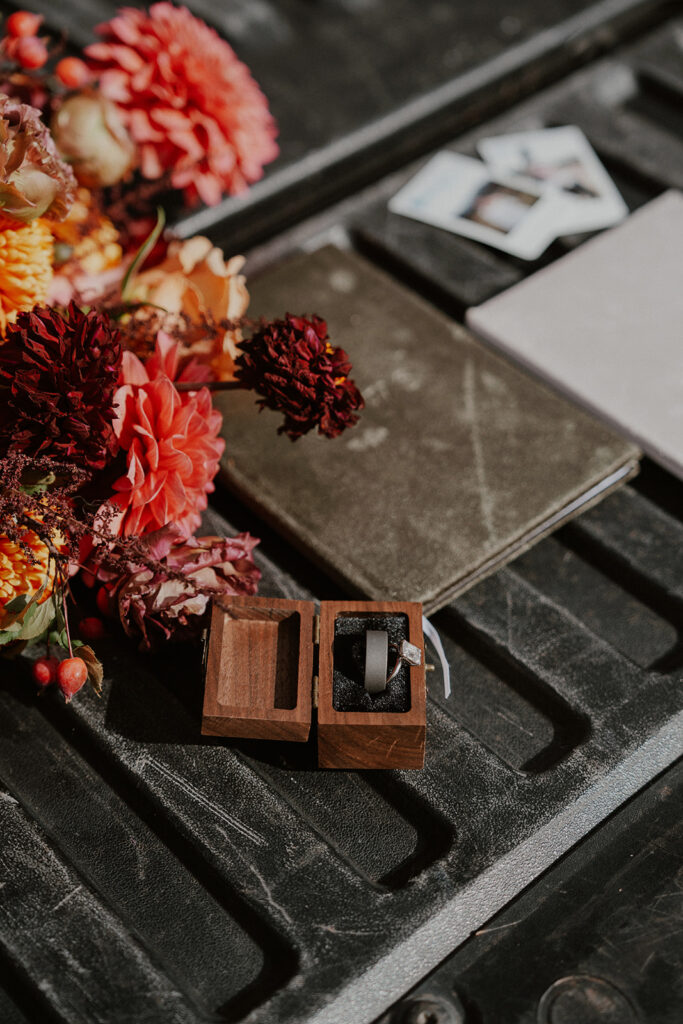 Colorado Elopement details from a Boreas Pass elopement in Breckenridge