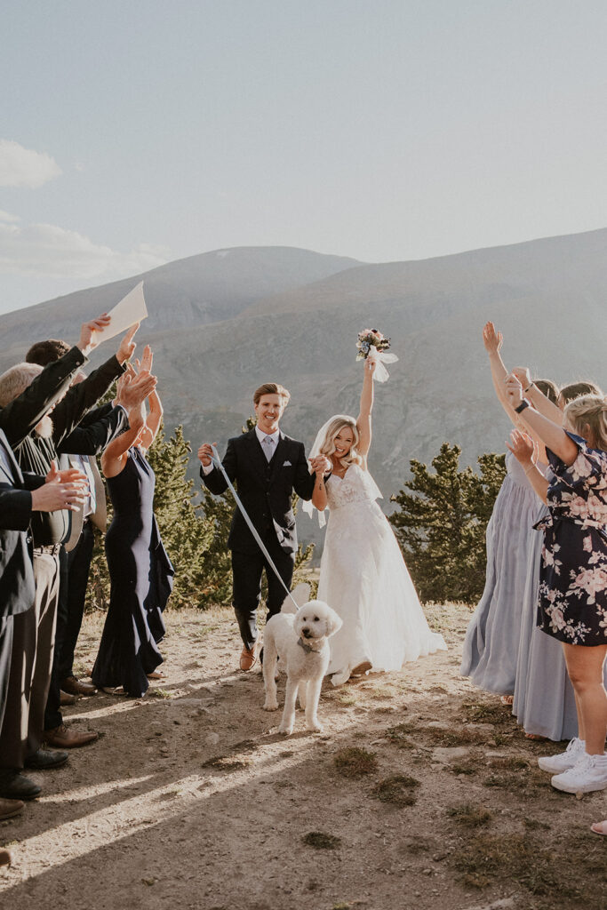 An intimate Breckenridge wedding ceremony in Colorado